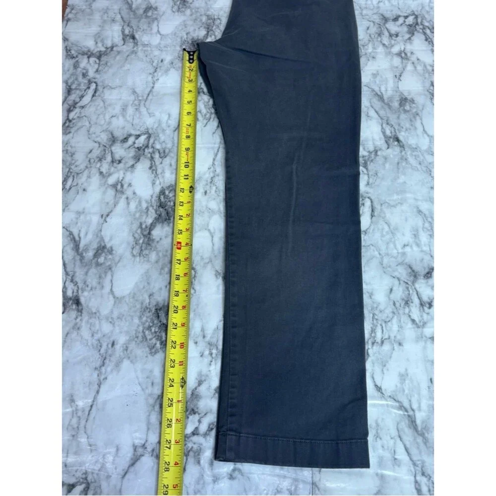 J. Crew Flex 30 x 30 Men's Straight Chinos Pants Charcoal Grey Gray office wear